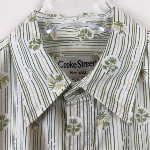 COOKE STREET HONOLULU Hawaiian Aloha Surf Shirt M - Picture 2 of 7